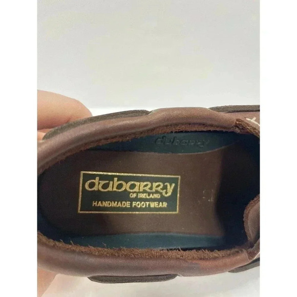 Broga by Dubarry of Ireland Handmade leather deck shoes women/children size 4 - Picture 5 of 11